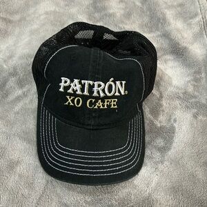 NWOT PATRON TEQUILA TRUCKER CAP with snap back closure